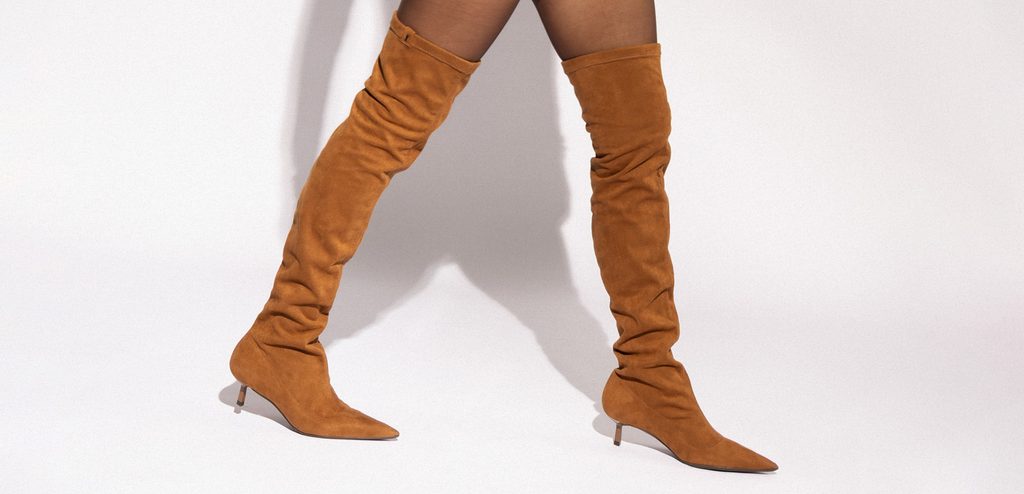 Bota feminina de cano longo